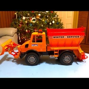 Snow Plow Bruder Toy Truck